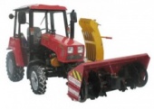Снегоуборочный трактор 320.4М + снегоочиститель СТ-1500